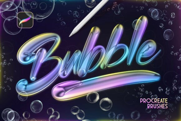 Download Bubbles Procreate Brushes - Bubble Collection