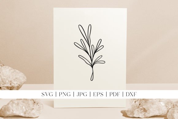 Download Laurel Leaf Line Art | Cute Botanicals - Botanical Collection